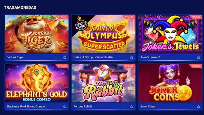 SapphireBet Casino Juegos