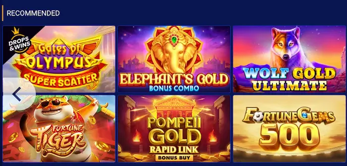 SapphireBet Casino Juegos games1